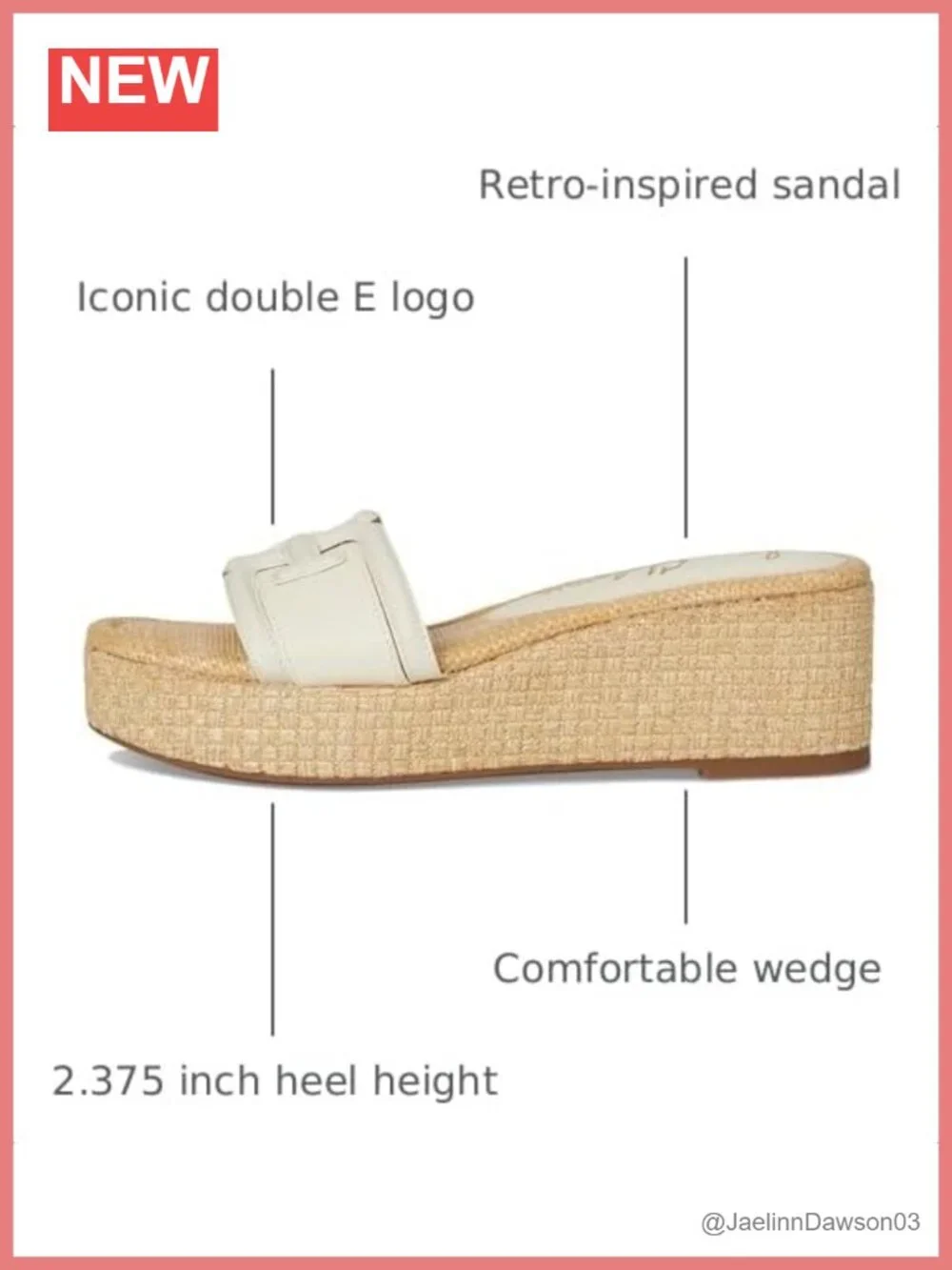 Wedge Sandals Leather Open Toe Slip On Fashion Dress Heels